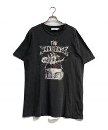 COACH（コーチ）の古着「ザハングタグヘビーメタルTシャツ」｜グレー