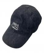 WIND AND SEA×Denhamウィンダンシー×デンハム）の古着「キャップ」｜ブラック