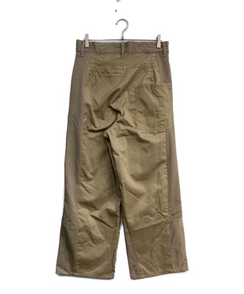 SEEALL（シーオール）SEEALL (シーオール) 再構築ワークパンツ ベージュ サイズ:3の古着・服飾アイテム