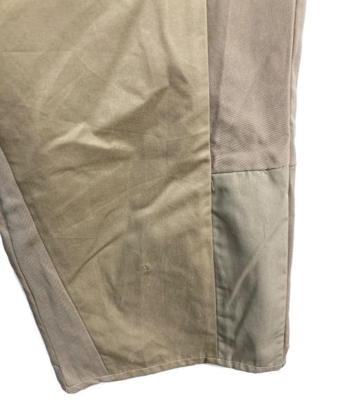 SEEALL（シーオール）SEEALL (シーオール) 再構築ワークパンツ ベージュ サイズ:3の古着・服飾アイテム