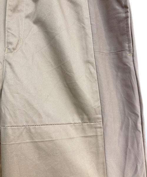 SEEALL（シーオール）SEEALL (シーオール) 再構築ワークパンツ ベージュ サイズ:3の古着・服飾アイテム
