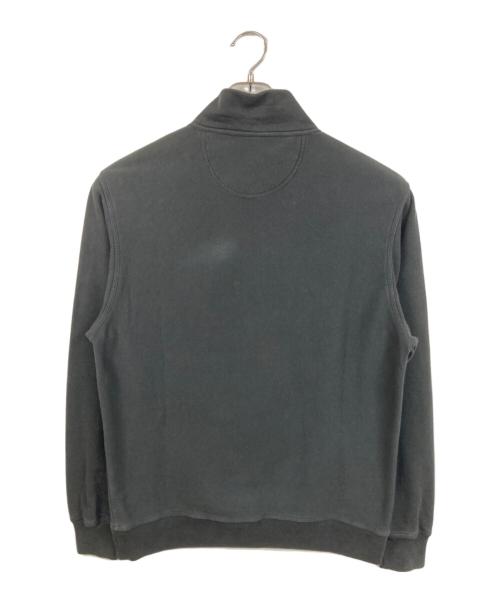 stussy（ステューシー）stussy (ステューシー) Stock Logo Mock Neckハーフジップスウェット ブラック サイズ:Ⅼの古着・服飾アイテム