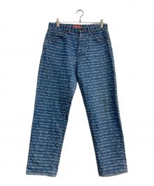 SUPREME（シュプリーム）の古着「Multi Type Jacquard Regular Jean」｜インディゴ