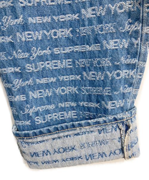SUPREME（シュプリーム）Supreme (シュプリーム) Multi Type Jacquard Regular Jean インディゴ サイズ:30の古着・服飾アイテム