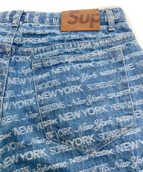 SUPREME（シュプリーム）Supreme (シュプリーム) Multi Type Jacquard Regular Jean インディゴ サイズ:30の古着・服飾アイテム