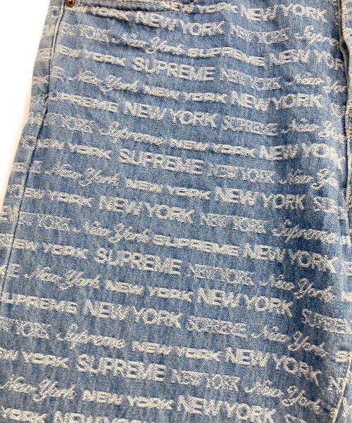 SUPREME（シュプリーム）Supreme (シュプリーム) Multi Type Jacquard Regular Jean インディゴ サイズ:30の古着・服飾アイテム