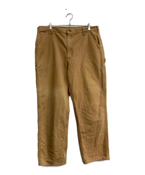 CarHartt（カーハート）CarHartt (カーハート) ダックペインターパンツ ブラウン サイズ:40×32の古着・服飾アイテム