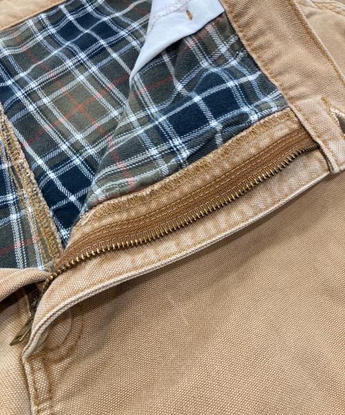 CarHartt（カーハート）CarHartt (カーハート) ダックペインターパンツ ブラウン サイズ:40×32の古着・服飾アイテム