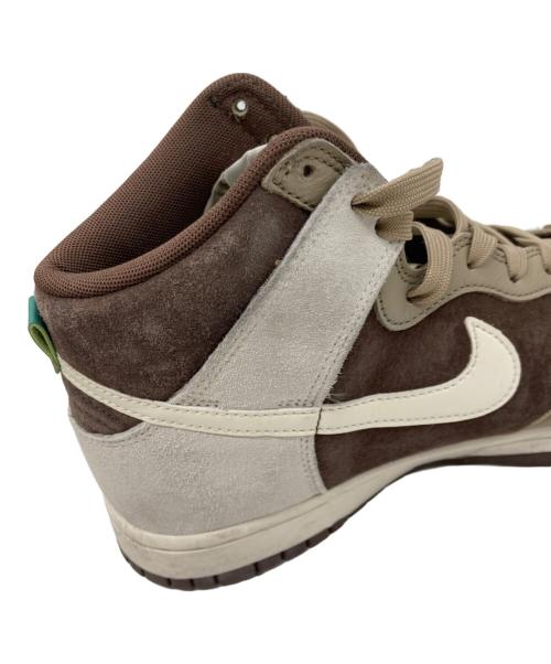 NIKE（ナイキ）NIKE (ナイキ) DUNK HI RETRO PREMIUM ブラウン サイズ:27.5の古着・服飾アイテム