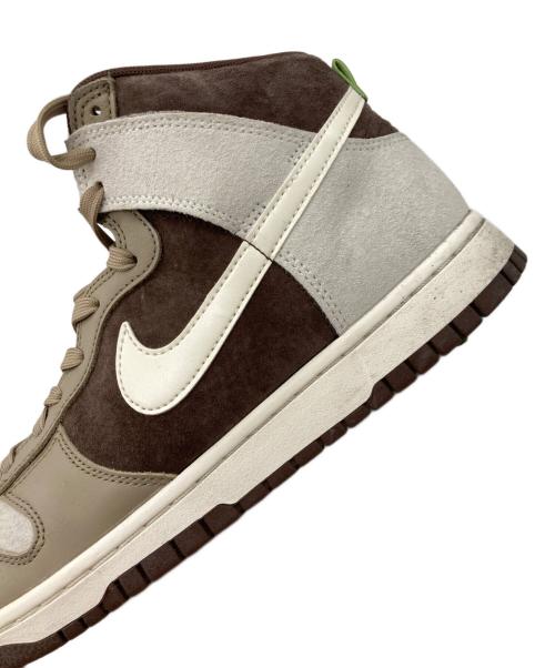 NIKE（ナイキ）NIKE (ナイキ) DUNK HI RETRO PREMIUM ブラウン サイズ:27.5の古着・服飾アイテム