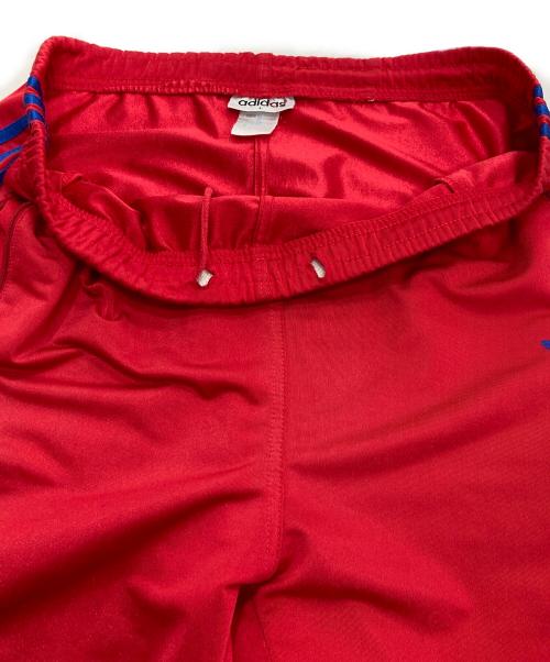 adidas（アディダス）adidas (アディダス) トラックパンツ レッド×ブルー サイズ:Lの古着・服飾アイテム
