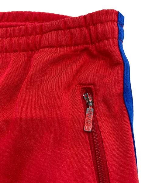 adidas（アディダス）adidas (アディダス) トラックパンツ レッド×ブルー サイズ:Lの古着・服飾アイテム
