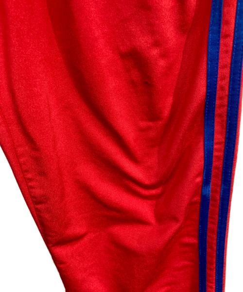 adidas（アディダス）adidas (アディダス) トラックパンツ レッド×ブルー サイズ:Lの古着・服飾アイテム