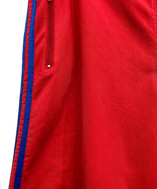 adidas（アディダス）adidas (アディダス) トラックパンツ レッド×ブルー サイズ:Lの古着・服飾アイテム
