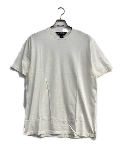 BROOKS BROTHERS（ブルックスブラザーズ）BROOKS BROTHERS (ブルックスブラザーズ) ロゴ刺繍TEE ホワイト サイズ:Sの古着・服飾アイテム