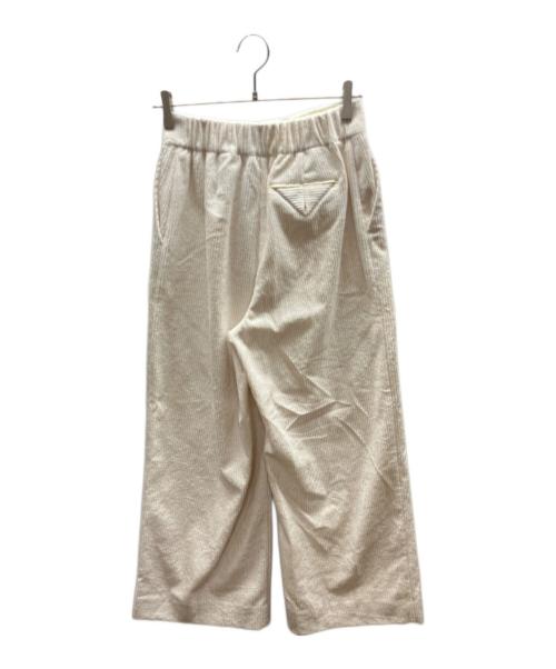 YORI（ヨリ）YORI (ヨリ) shirocon (シロコン) チャンキーコーデュロイパンツ アイボリー サイズ:SIZE 38の古着・服飾アイテム