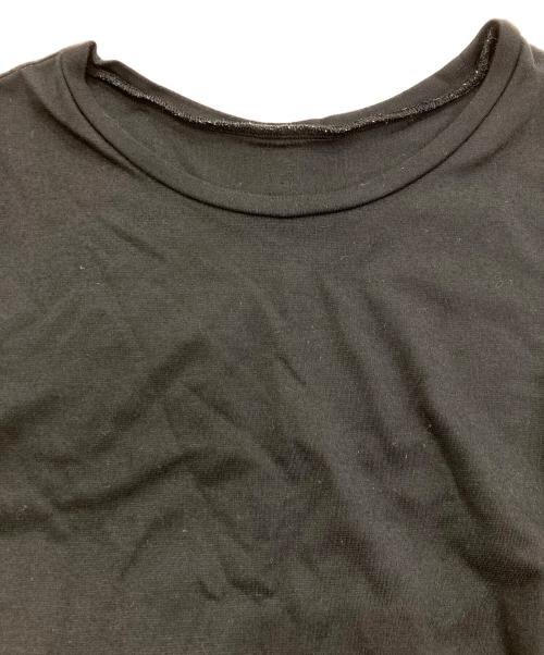 MARONENONFEE（マーロンエノンフィ）MARONENONFEE (マーロンエノンフィ) フレアレースロングワンピース ブラック サイズ:38の古着・服飾アイテム