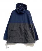 THE NORTHFACE PURPLELABELザ・ノースフェイス パープルレーベル）の古着「Mountain Field Pullover」｜ネイビー×グレー
