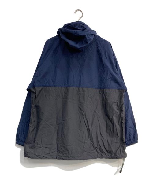 THE NORTHFACE PURPLELABEL（ザ・ノースフェイス パープルレーベル）THE NORTHFACE PURPLELABEL (ザ・ノースフェイス パープルレーベル) Mountain Field Pullover ネイビー×グレー サイズ:Mの古着・服飾アイテム
