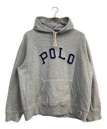 POLO RALPH LAUREN（ポロ・ラルフローレン）の古着「プルオーバーパーカー」｜グレー