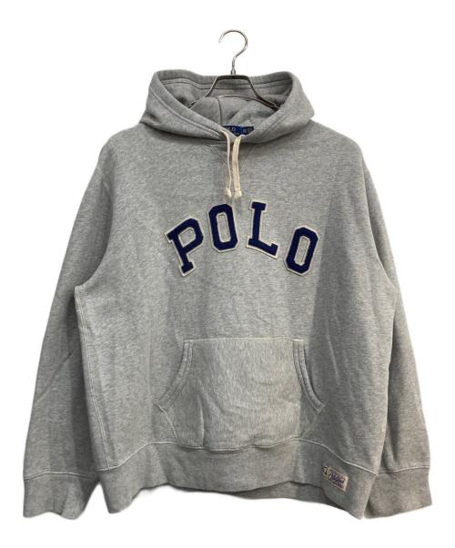 POLO RALPH LAUREN（ポロ・ラルフローレン）POLO RALPH LAUREN (ポロ・ラルフローレン) プルオーバーパーカー グレー サイズ:XXLの古着・服飾アイテム