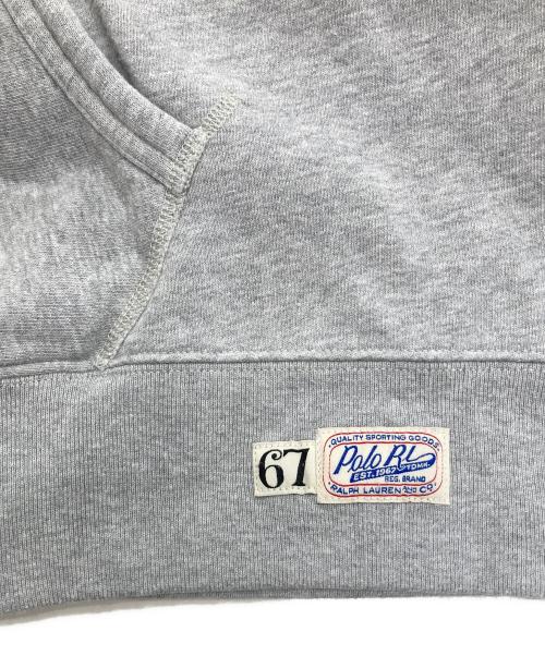 POLO RALPH LAUREN（ポロ・ラルフローレン）POLO RALPH LAUREN (ポロ・ラルフローレン) プルオーバーパーカー グレー サイズ:XXLの古着・服飾アイテム