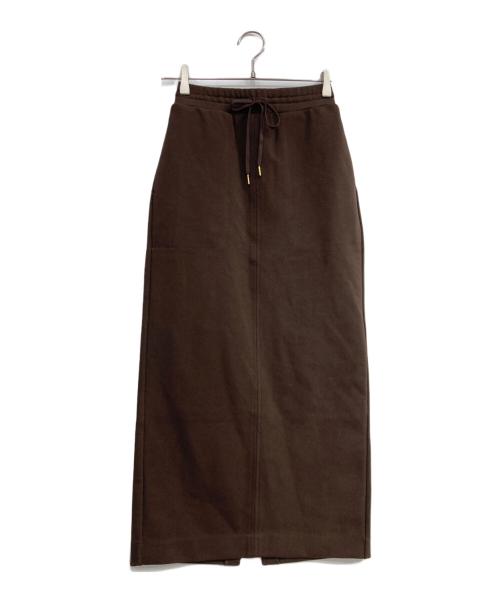 LOUNIE（ルーニー）LOUNIE (ルーニー) ストレッチポンチセットアップ ブラウン サイズ:S (36)の古着・服飾アイテム