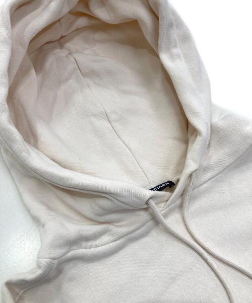 BALENCIAGA（バレンシアガ）BALENCIAGA (バレンシアガ) Medium Fit Hoodie アイボリー サイズ:Sの古着・服飾アイテム