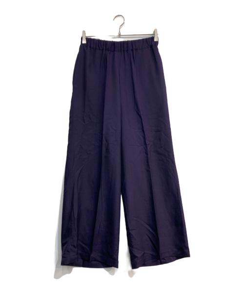 MUSE de Deuxieme Classe（ミューズ ドゥーズィエム クラス）MUSE de Deuxieme Classe (ミューズ ドゥーズィエム クラス) Silk Looker パンツ パープル サイズ:38の古着・服飾アイテム