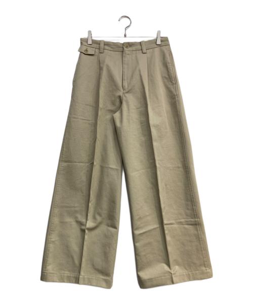 RETROVE（リトローヴ）RETROVE (リトローヴ) CHINO WIDE PANTS ベージュ サイズ:38の古着・服飾アイテム