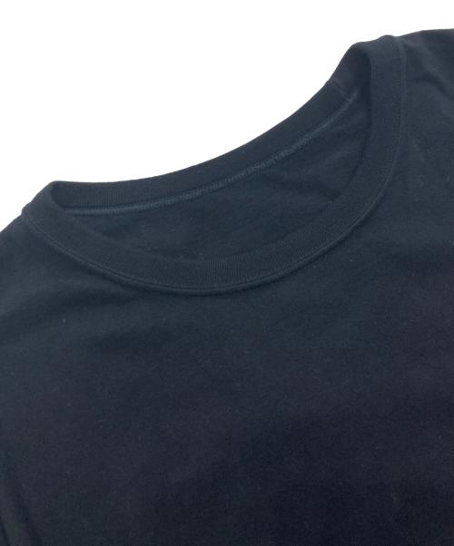 YOHJI YAMAMOTO（ヨウジヤマモト）YOHJI YAMAMOTO (ヨウジヤマモト) ロングスリーブTシャツ ブラック サイズ:4の古着・服飾アイテム