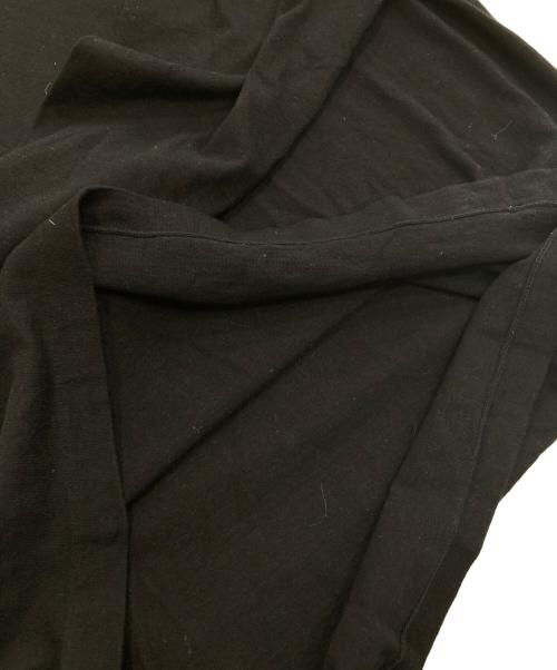 YOHJI YAMAMOTO（ヨウジヤマモト）YOHJI YAMAMOTO (ヨウジヤマモト) ロングスリーブTシャツ ブラック サイズ:4の古着・服飾アイテム