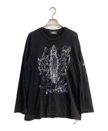 WILDSIDE YOHJI YAMAMOTO（ワイルドサイド ヨウジ ヤマモト）の古着「Kali Long Sleeve T-Shirt」｜ブラック