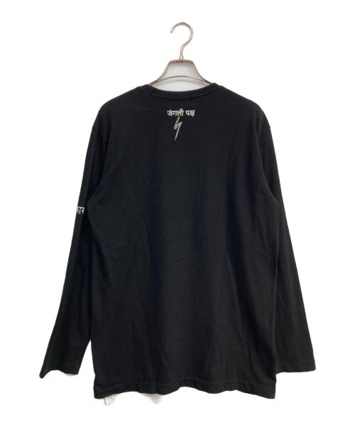 WILDSIDE YOHJI YAMAMOTO（ワイルドサイド ヨウジ ヤマモト）WILDSIDE YOHJI YAMAMOTO (ワイルドサイド ヨウジ ヤマモト) Kali Long Sleeve T-Shirt ブラック サイズ:3の古着・服飾アイテム
