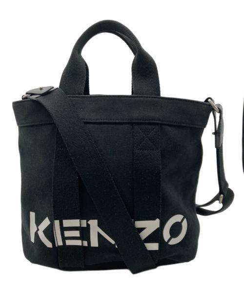 KENZO（ケンゾー）KENZO (ケンゾー) 2WAYバッグ ブラックの古着・服飾アイテム