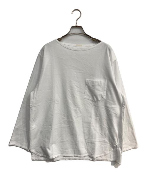 COMOLI（コモリ）COMOLI (コモリ) ポケットカットソー ホワイト サイズ:2の古着・服飾アイテム