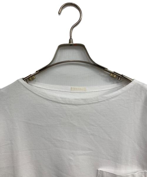 COMOLI（コモリ）COMOLI (コモリ) ポケットカットソー ホワイト サイズ:2の古着・服飾アイテム