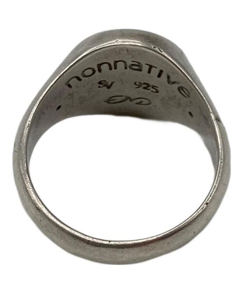 nonnative（ノンネイティブ）nonnative (ノンネイティブ) END (エンド) シグネットリング シルバー サイズ:記載なしの古着・服飾アイテム