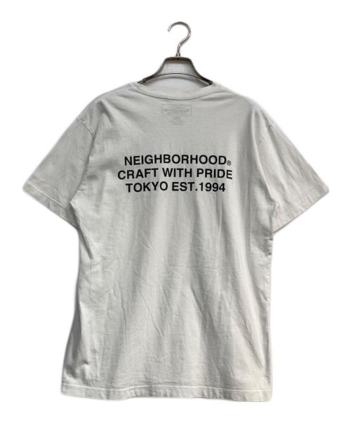 NEIGHBORHOOD（ネイバーフッド）NEIGHBORHOOD (ネイバーフッド) プリントTシャツ ホワイト サイズ:Mの古着・服飾アイテム