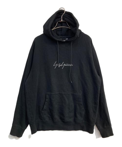 New Era（ニューエラ）New Era (ニューエラ) YOHJI YAMAMOTO (ヨウジヤマモト) Sweat Pullover Hoodie ブラック サイズ:XLの古着・服飾アイテム