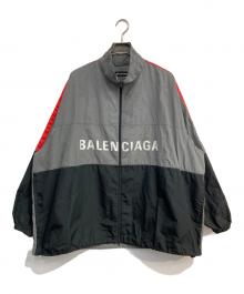 BALENCIAGA（バレンシアガ）の古着「Zip Up Logo Jacket」｜グレー