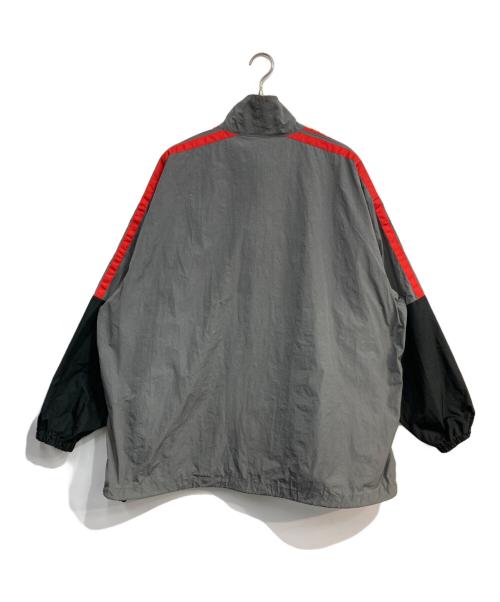 BALENCIAGA（バレンシアガ）BALENCIAGA (バレンシアガ) Zip Up Logo Jacket グレー サイズ:46の古着・服飾アイテム