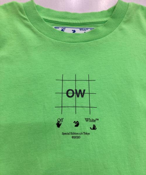OFFWHITE（オフホワイト）OFFWHITE (オフホワイト) Short sleeve t-shirt グリーン サイズ:Ⅿの古着・服飾アイテム
