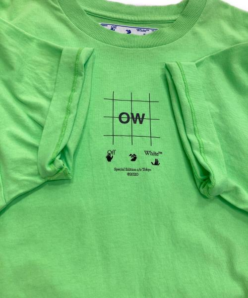 OFFWHITE（オフホワイト）OFFWHITE (オフホワイト) Short sleeve t-shirt グリーン サイズ:Ⅿの古着・服飾アイテム