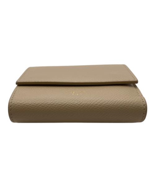 CELINE（セリーヌ）CELINE (セリーヌ) スモール トリフォールドウォレット ベージュの古着・服飾アイテム