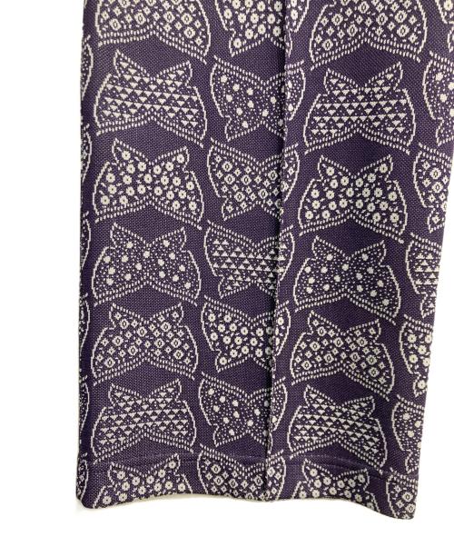 Needles（ニードルズ）Needles (ニードルズ) Track Pant Poly Jacquard パープル サイズ:Ⅿの古着・服飾アイテム