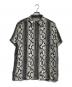 WACKO MARIA（ワコマリア）の古着「パイソン柄 HAWAIIAN SHIRT S/S」｜ブラック×ホワイト