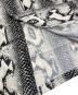 中古・古着 WACKO MARIA (ワコマリア) パイソン柄 HAWAIIAN SHIRT S/S ブラック×ホワイト サイズ:L：8000円
