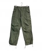 US ARMYユーエスアーミー）の古着「M-65 FIELD PANTS」｜グリーン