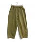 オローネ（オローネ）の古着「バルーンロングパンツ」｜カーキ